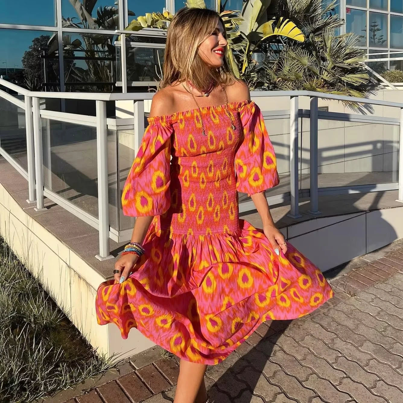 Vestido Isabela bohemio