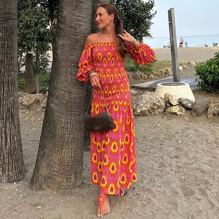 Vestido Isabela bohemio