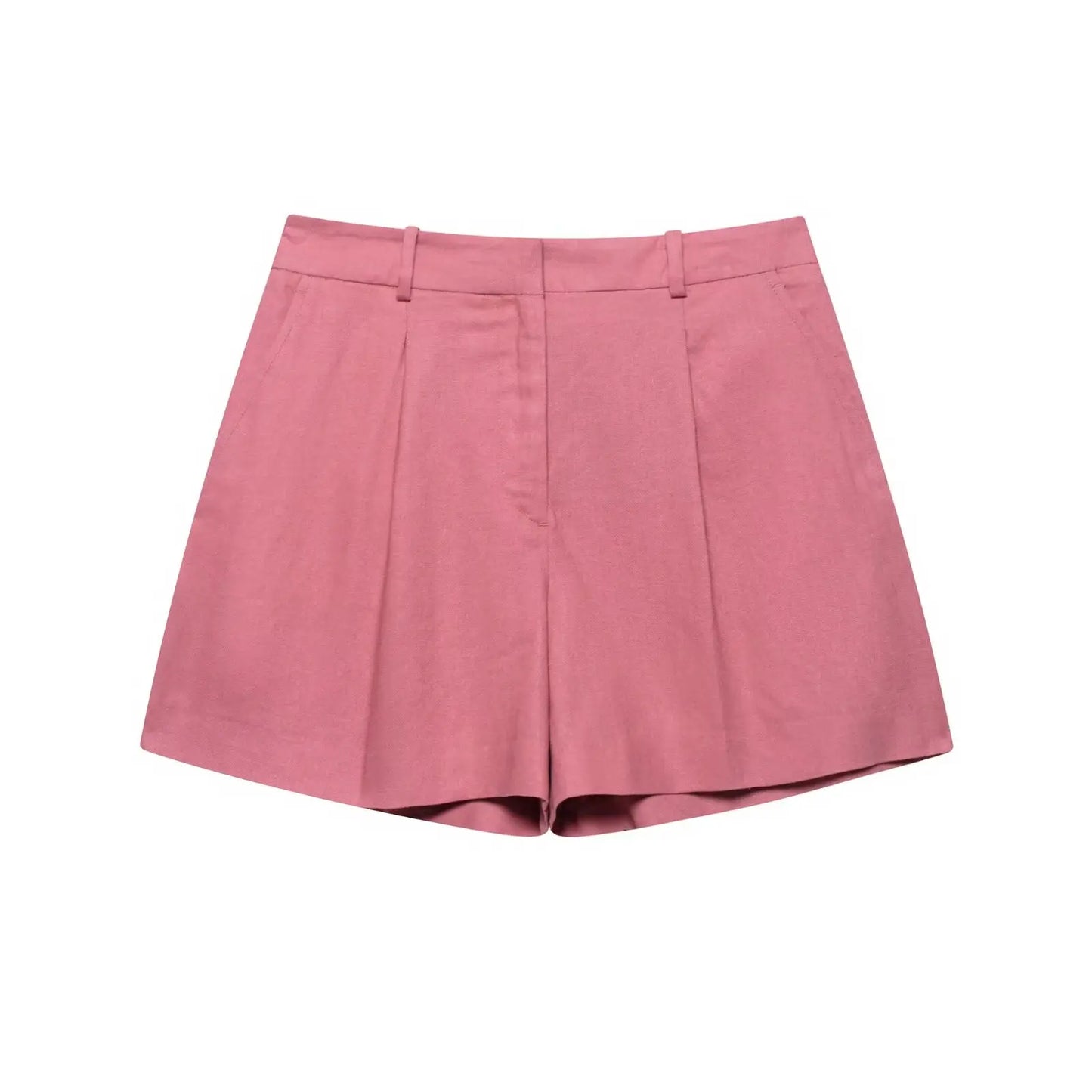 Conjunto Mara de chaleco y shorts de lino para mujer