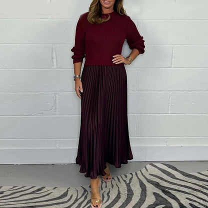 Conjunto Vestido Miriam de falda y suéter