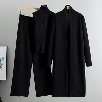 Ensemble 3 pièces  – pantalon, top et cardigan