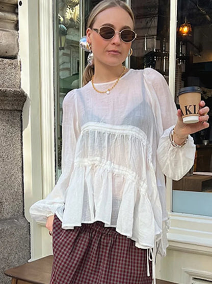 Top Camisa Clara