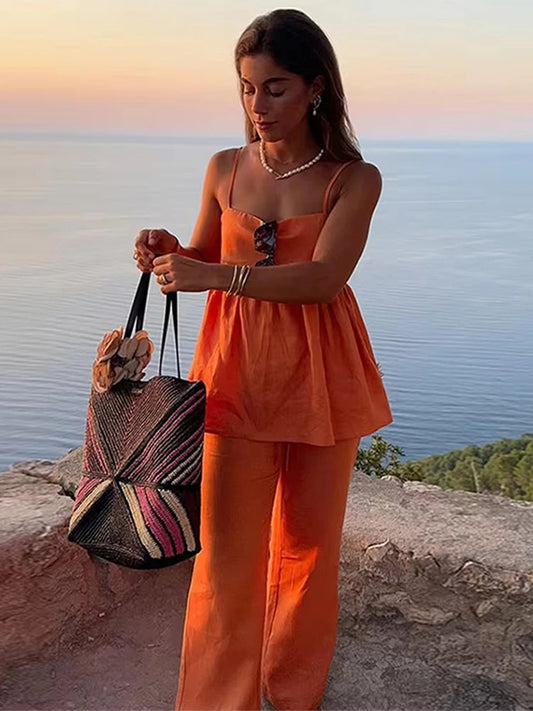 Conjunto Vera - Pantalón y Top